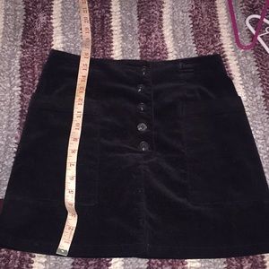 Mini skirt.forever21. Velvet.